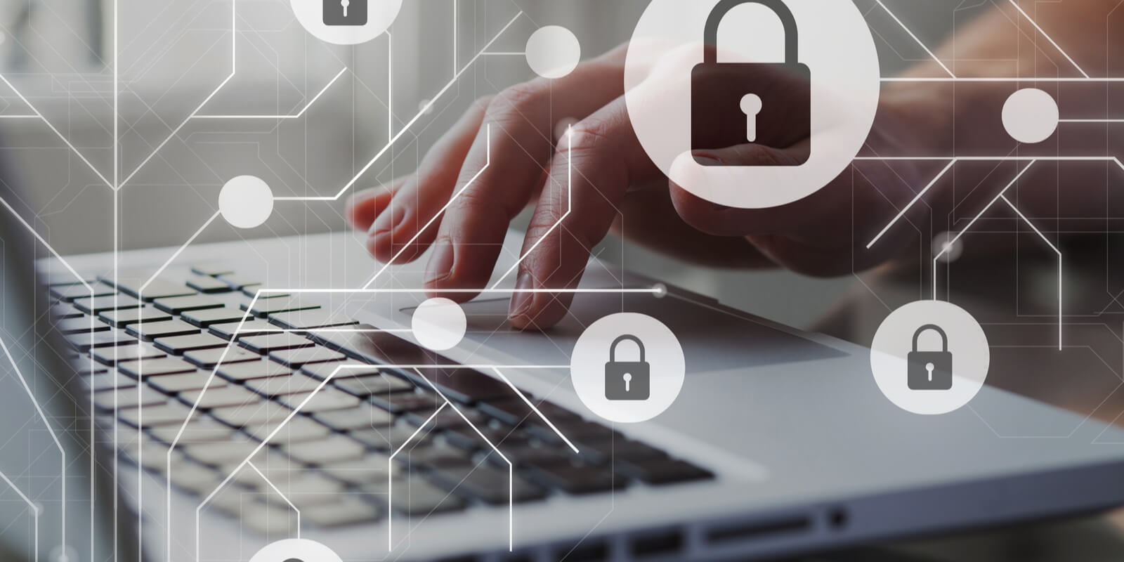 cyber internet security concept